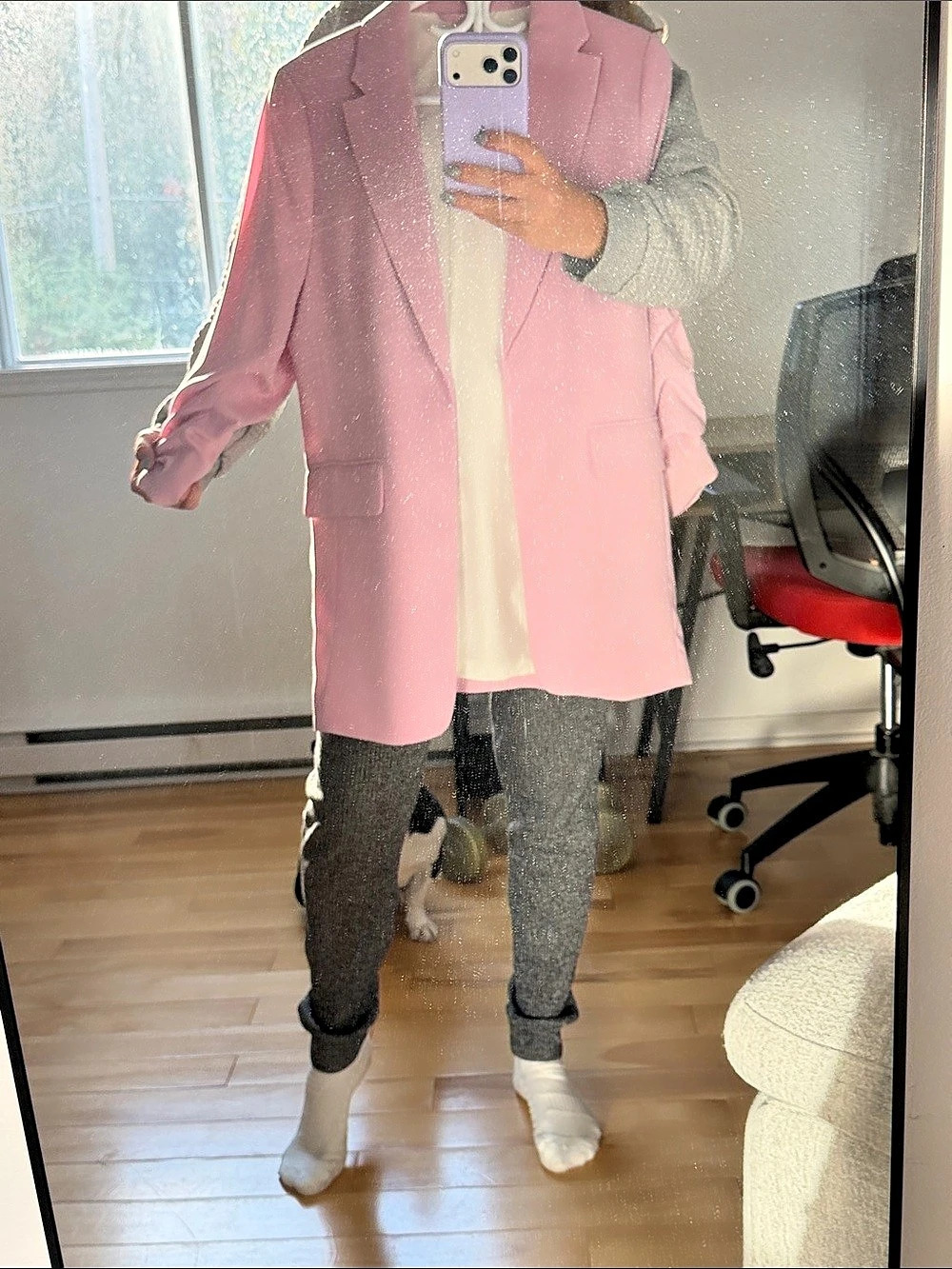 Pink Blazer Size Medium from H&M